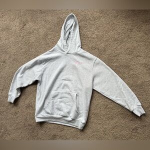 Gray woman’s bow Hoodie